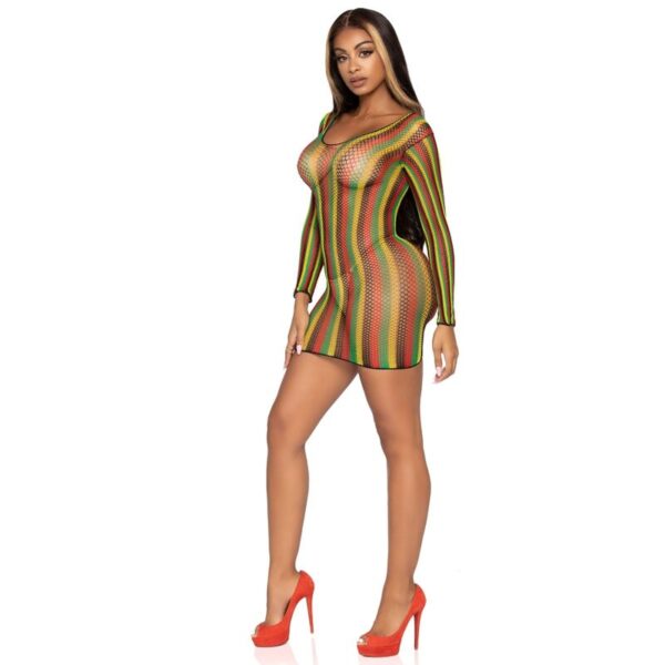 LEG AVENUE - RASTA MINI VESTIDO TAMANHO ÚNICO - Image 2