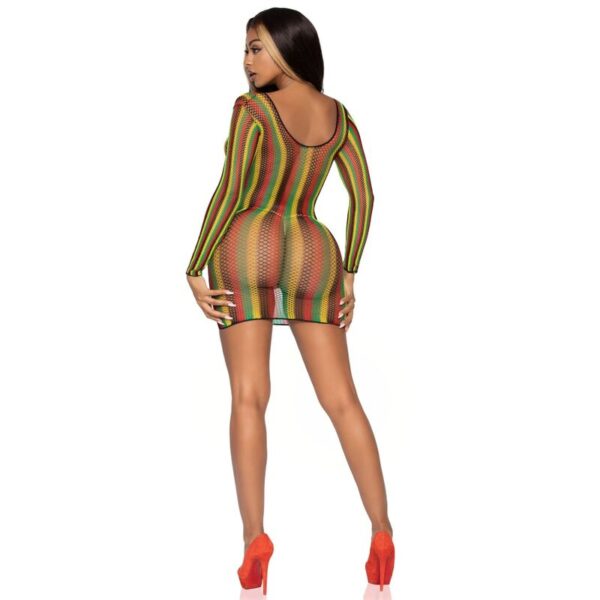 LEG AVENUE - RASTA MINI VESTIDO TAMANHO ÚNICO - Image 4