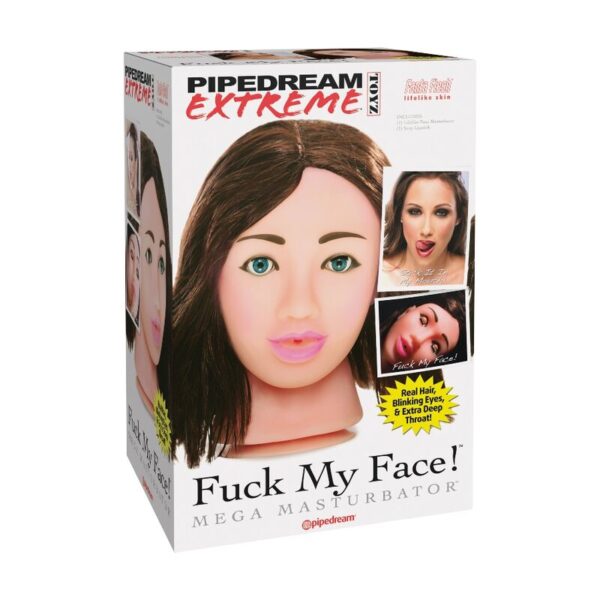 EXTREME TOYZ - FODA-ME MEGA MASTURBADOR MARROM FACE - Image 4