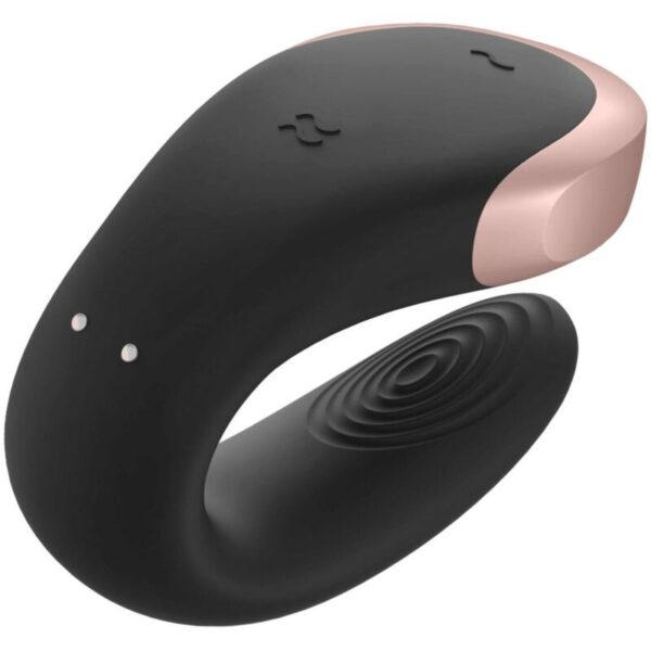 SATISFYER - VIBRADOR DOUBLE LOVE LUXURY PARTNER PRETO - Image 4