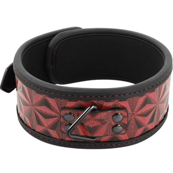 BEGME - COLAR DE COURO VEGANO PREMIUM RED EDITION COM FORRO DE NEOPRENE - Image 3