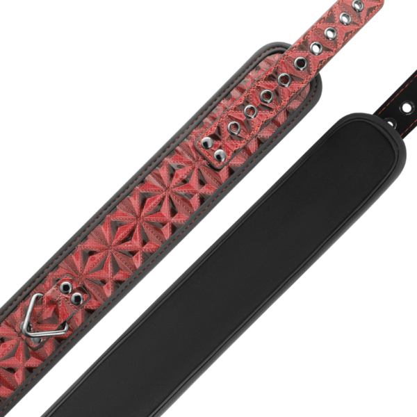 BEGME - COLAR DE COURO VEGANO PREMIUM RED EDITION COM FORRO DE NEOPRENE - Image 4