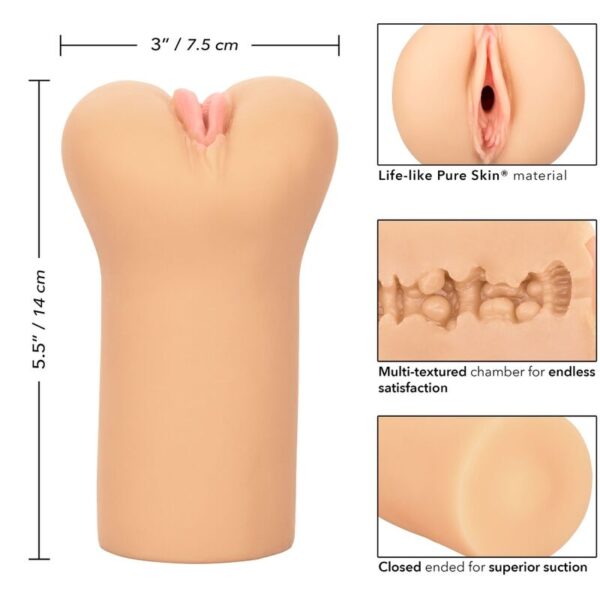 CALEXOTICS - BOUNDLESS VULVA STROKER PELE CLARA - Image 5