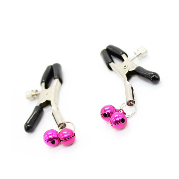 OHMAMA FETISH - GRAMPOS DE BICO COM SINO ROSA - Image 3