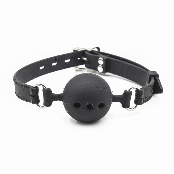 OHMAMA FETISH - MORDAÇA DE BOLA DE SILICONE RESPIRÁVEL TAMANHO L - Image 3