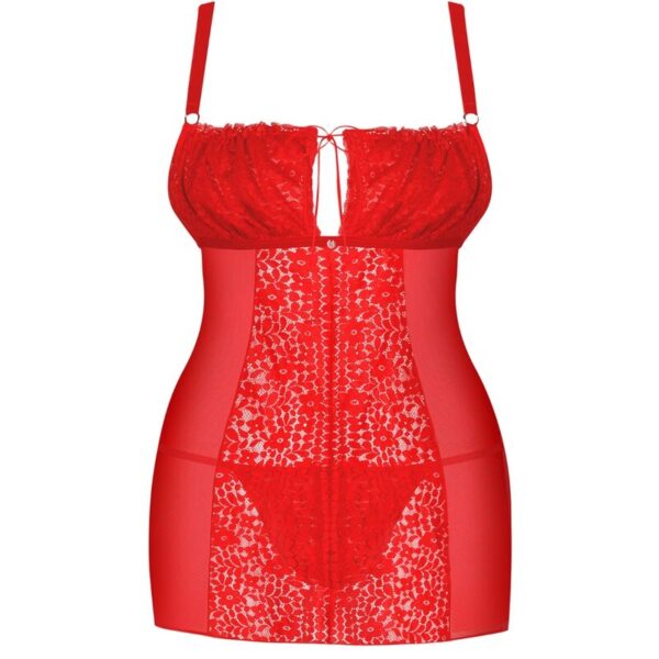 OBSESSIVE - BLOSSMINA CHEMISE E TANGA 6XL/7XL - Image 3
