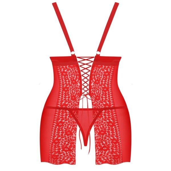 OBSESSIVE - BLOSSMINA CHEMISE E TANGA 6XL/7XL - Image 4