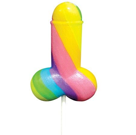 PRIDE - SPENCER  FLEETWOOD GALO ARCO-ÍRIS LGBT LOLLIPOP