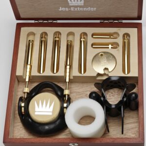JES- EXTENDER - AUMENTO DO PÊNIS BANHADO A OURO