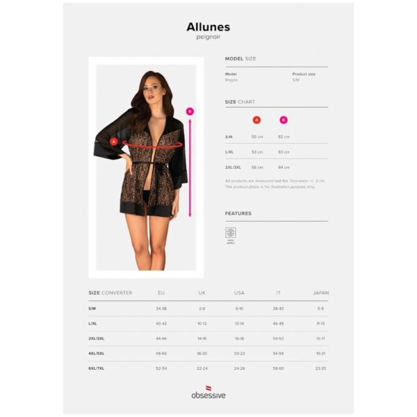 OBSESSIVE - ALLUNES PEIGNOIR S/M - Image 5