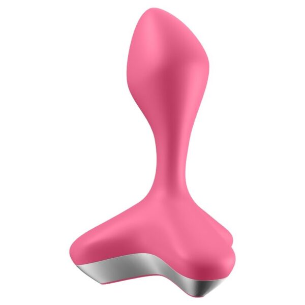 SATISFYER - GAME CHANGER PLUG VIBRADOR ROSA - Image 2