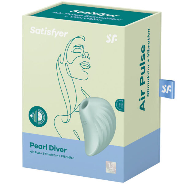 SATISFYER - PEARL DIVER ESTIMULADOR Y VIBRADOR VIOLETA - Image 4