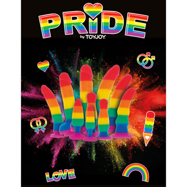 ORGULHO - BANDEIRA LGBT PLUG TWINK 8,5 CM - Image 2