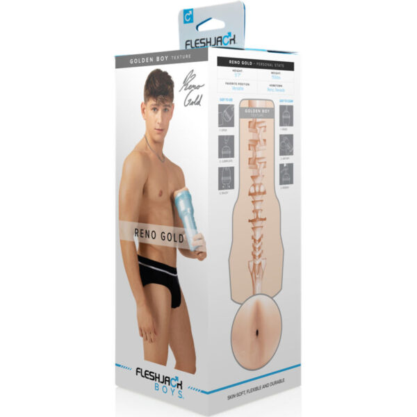 FLESHJACK - RENO GOLD GOLDEN BOY ANO MASTURBADOR - Image 4