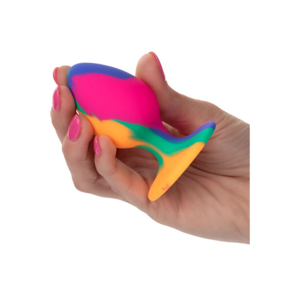 CALEXOTICS - CHEEKY MÉDIO TIE-DYE PLUG ANAL - Image 4