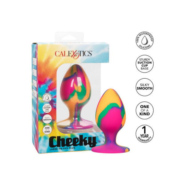 CALEXOTICS - CHEEKY GRANDE PLUG TIE-DYE ANAL - Image 5