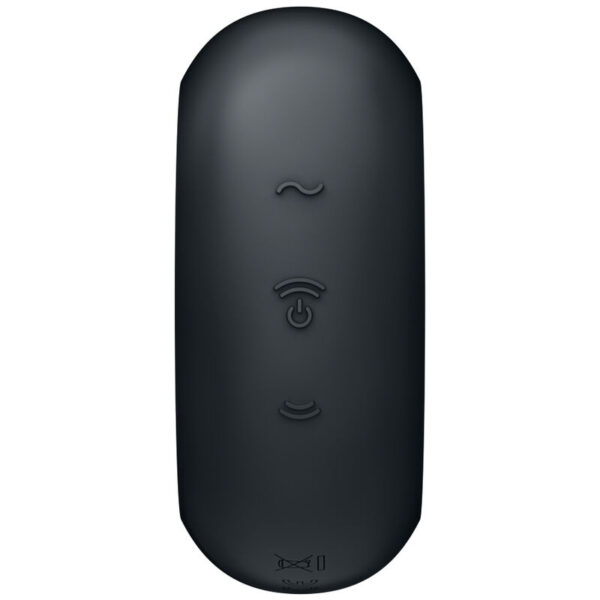 SATISFYER - PRO TO GO 3 ESTIMULADOR E VIBRADOR DE PULSO DE AR DUPLO PRETO - Image 4