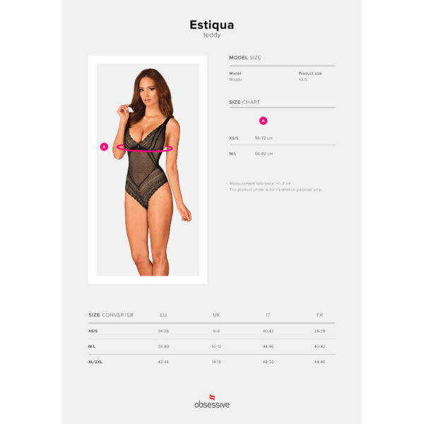 OBSESSIVE - ESTIQUA TEDDY XS/S - Image 5