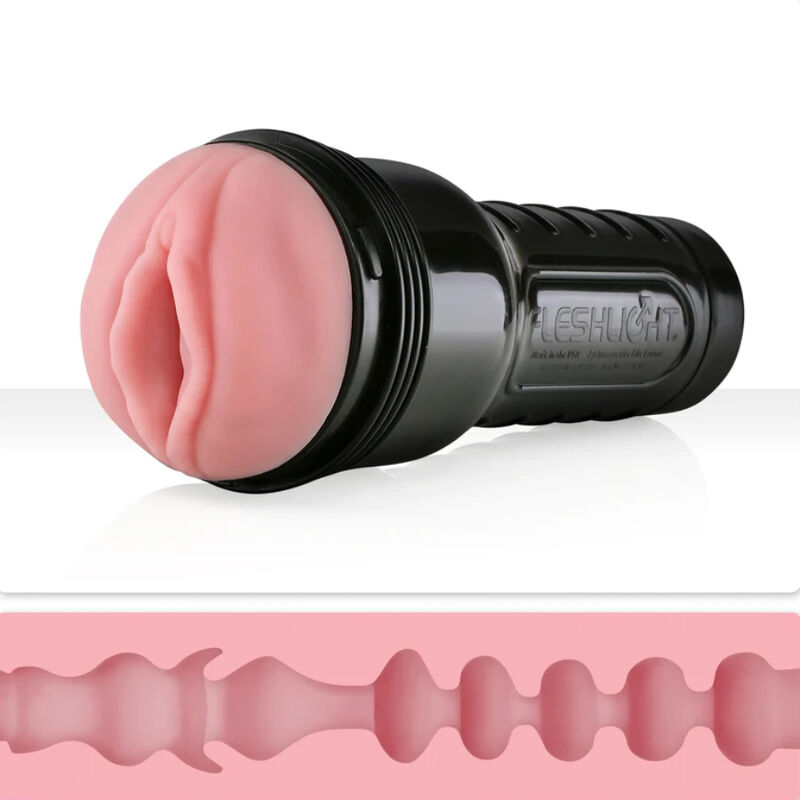 FLESHLIGHT - MINI-LOTUS PINK LADY MASTURBADOR