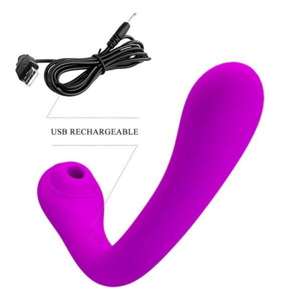 PRETTY LOVE - ALEX VIBRADOR E SUCKER DE CLITÓRIS VIOLETA - Image 5