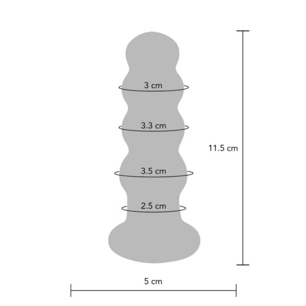 TOYJOY - NÁDEGAS O BUTTPLUG DE VIDRO RADIANTE - Image 2