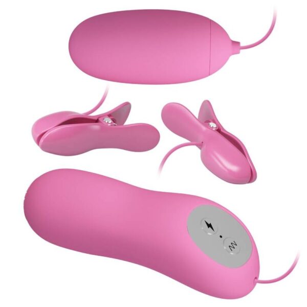PRETTY LOVE - PINA COM VIBRAO E ELETROSHOCK ROSA - Image 3