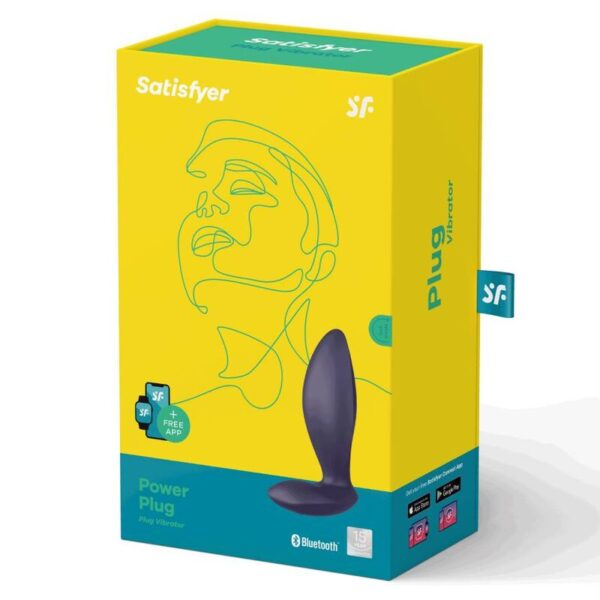 SATISFYER - PLUGUE DE ALIMENTAO ROXO - Image 2