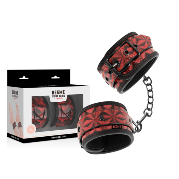 BEGME - PUNHOS DE TORNOZELO PREMIUM RED EDITION COM FORRO DE NEOPRENE - Image 2