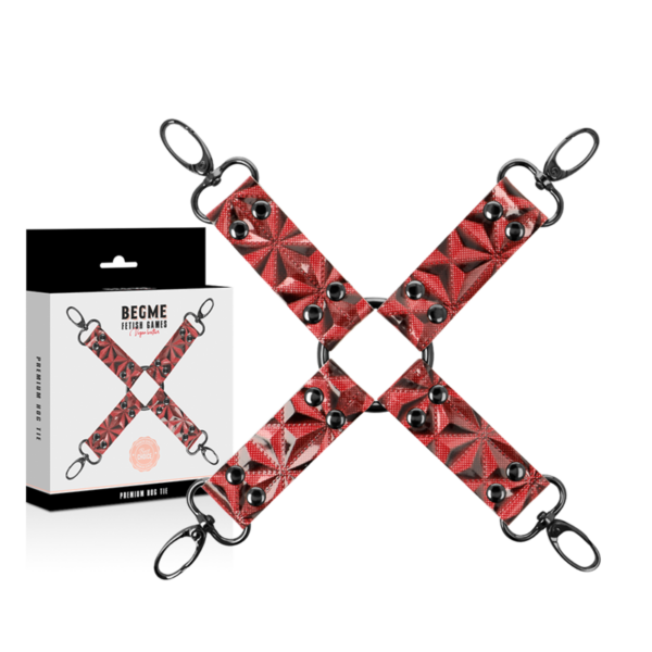 BEGME - GRAVATA DE PORCO DE COURO VEGANO PREMIUM RED EDITION - Image 2