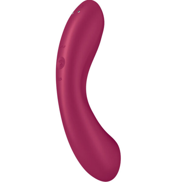 SATISFYER - CURVE TRINITY 1 AIR PULSE VIBRATION GRIS - Image 5