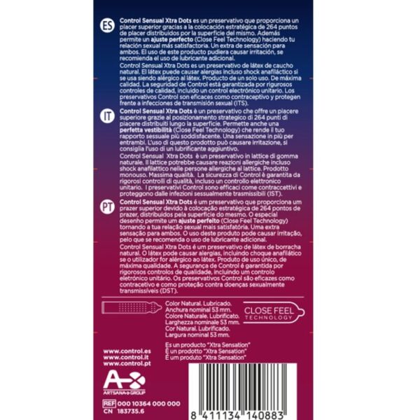 CONTROL - XTRA DOTS 12 UDS - Image 2