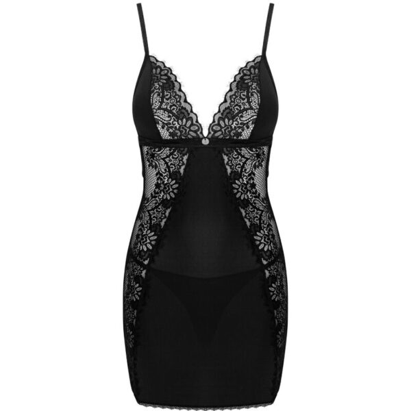 OBSESSIVE - MADERRIS CHEMISE  TANGA XS/S - Image 5