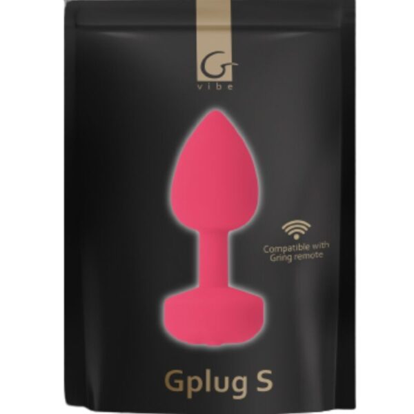 G-VIBE - FUNTOYS GPLUG ANAL VIBRADOR RECARREGVEL PEQUENO NEON ROSA 3CM - Image 5
