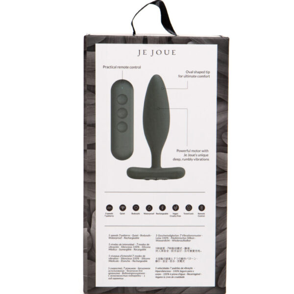 JE JOUE - VIBRADOR VESTA ANAL PLUG PRETO - Image 5