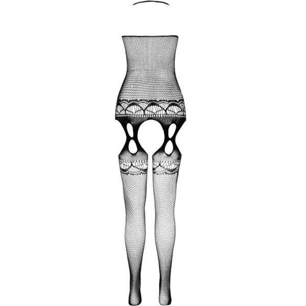 PASSION - COLEO ECO BODYSTOCKING ECO BS006 PRETO - Image 4