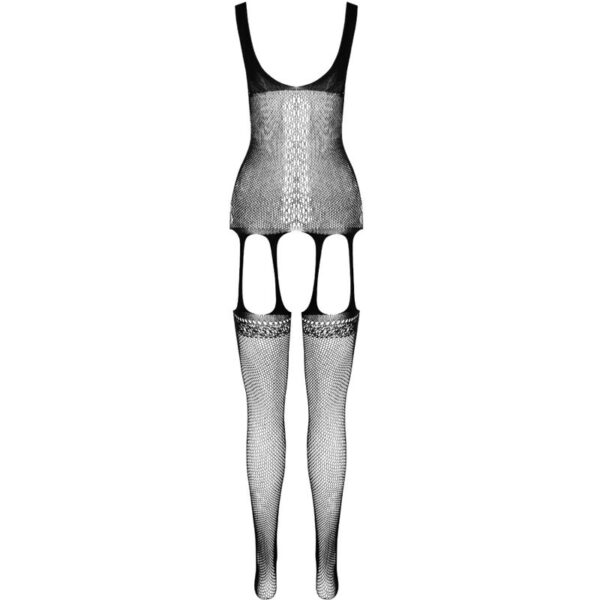 PASSION - COLEO ECO BODYSTOCKING ECO BS007 PRETO - Image 4