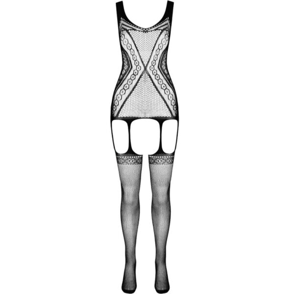 PASSION - COLEO ECO BODYSTOCKING ECO BS007 PRETO - Image 3