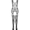 PASSION - COLEO ECO BODYSTOCKING ECO BS009 PRETO - Image 3
