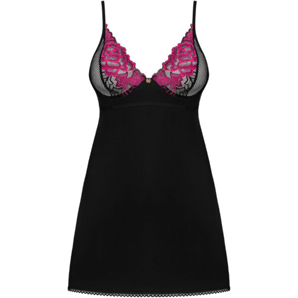 OBSESSIVE - ROSENTY CHEMISE  TANGA XS/S - Image 5