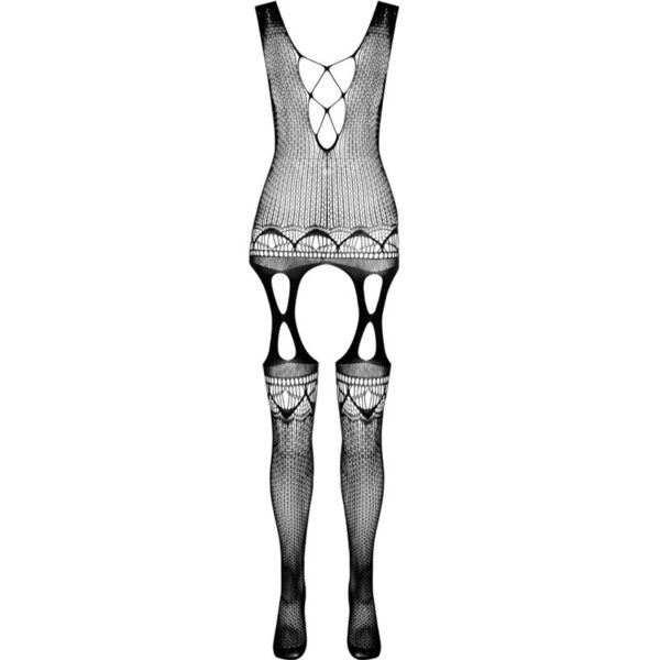 PASSION - BS099 BODYSTOCKING NEGRO TALLA UNICA - Image 5