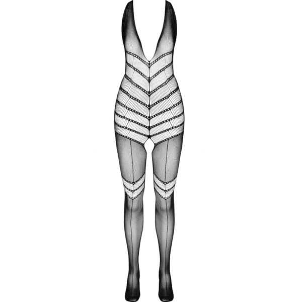 PASSION - BS100 BODYSTOCKING NEGRO TALLA UNICA - Image 5