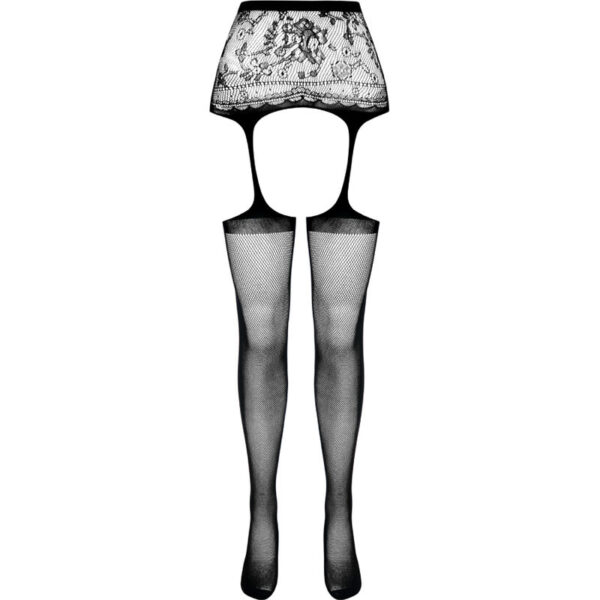 PASSION - S028 MEDIAS CON LIGUERO NEGRO TALLA UNICA - Image 5