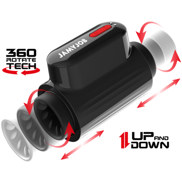 JAMYJOB - VORTEX THRUSTING E 360 ROTATE TECH TURBO MODE MASTURBATOR - Image 5