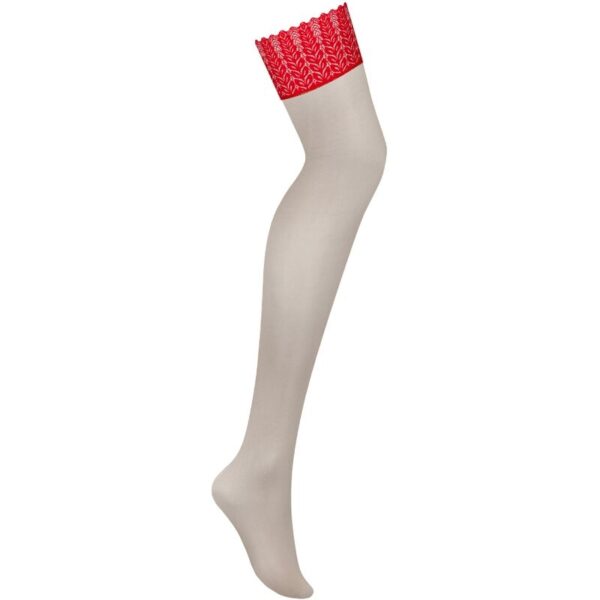 OBSESSIVE - CALZE INGRIDIA ROSSO XS/S - Image 5