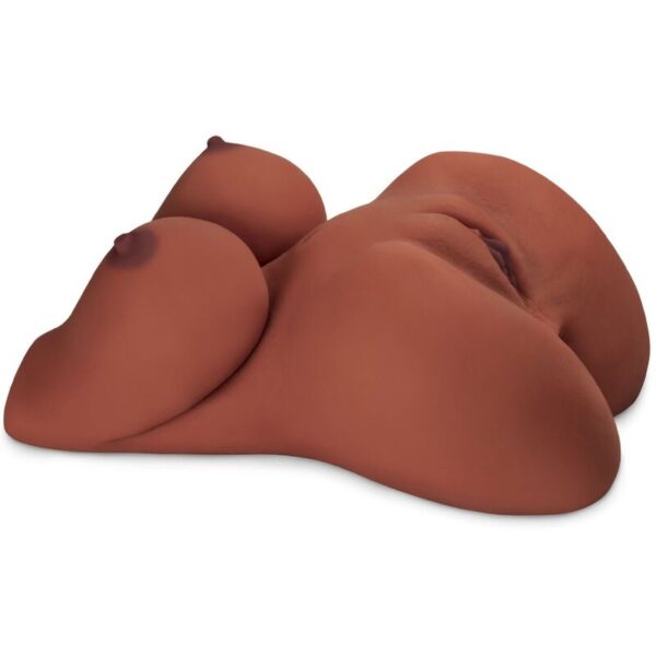 PDX PLUS - MASTURBADOR FEMININO REALÍSTICO EZ BANG TORSO MARROM - Image 2