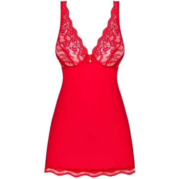 OBSESSIVE - LUVAE BABYDOLL  TANGA VERMELHO S/M - Image 5