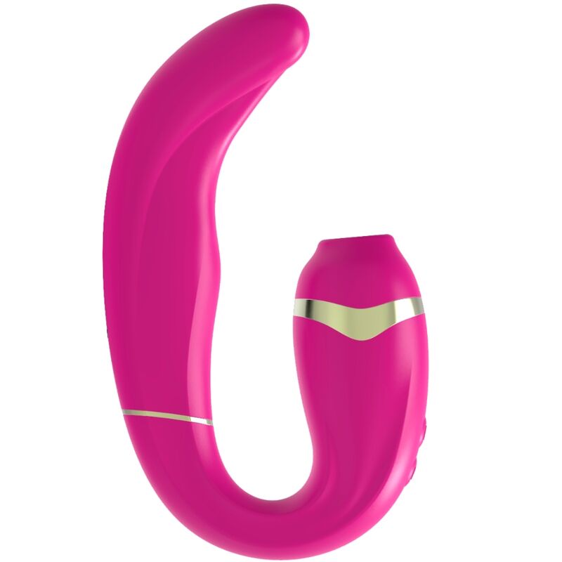 ADRIEN LASTIC - MYG SUCKER DE CLITÓRIS E ESTIMULADOR DE PONTO G ROSA