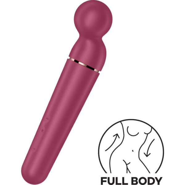 SATISFYER - PLANET WAND-ER MASAJEADOR VIBRADOR BERRY - Image 5