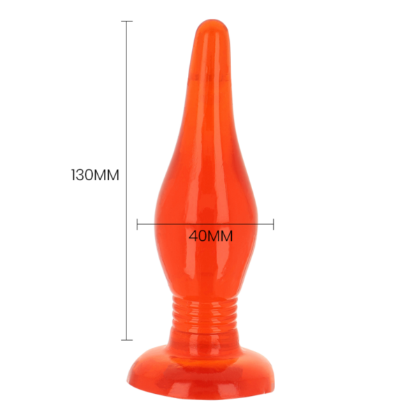 BAILE - PLUG ANAL SOFT TOUCH VERMELHO 14.2 CM - Image 5