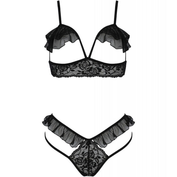 PASSION - CONJUNTO DOLLY DUAS PEAS PRETO S/M - Image 3